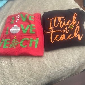 Holiday tees